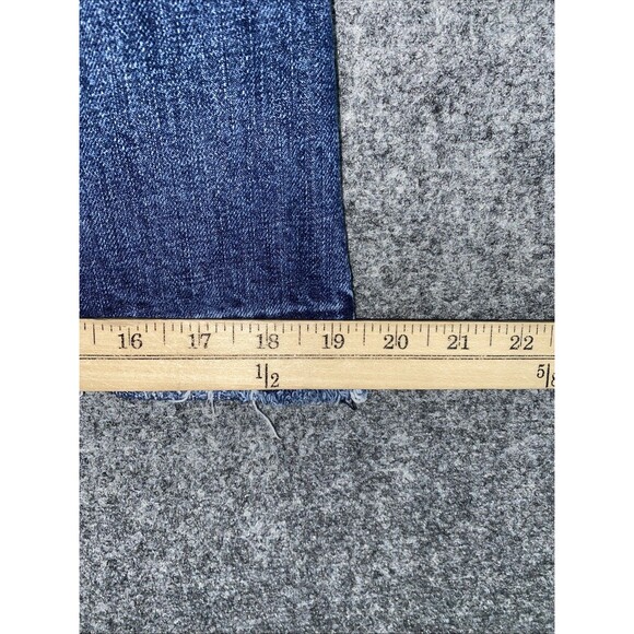 Free People Mini Skirt Womens Size 2 Blue Denim Cowgirl Boho Preppy - Picture 6 of 9